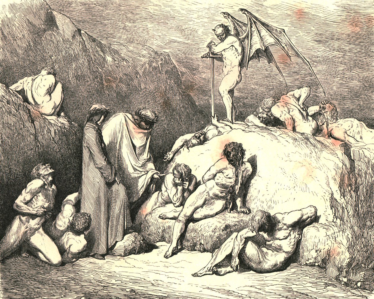 Recuerda a Piero de Medicina, si regresas, c1890 de Gustave Dore
