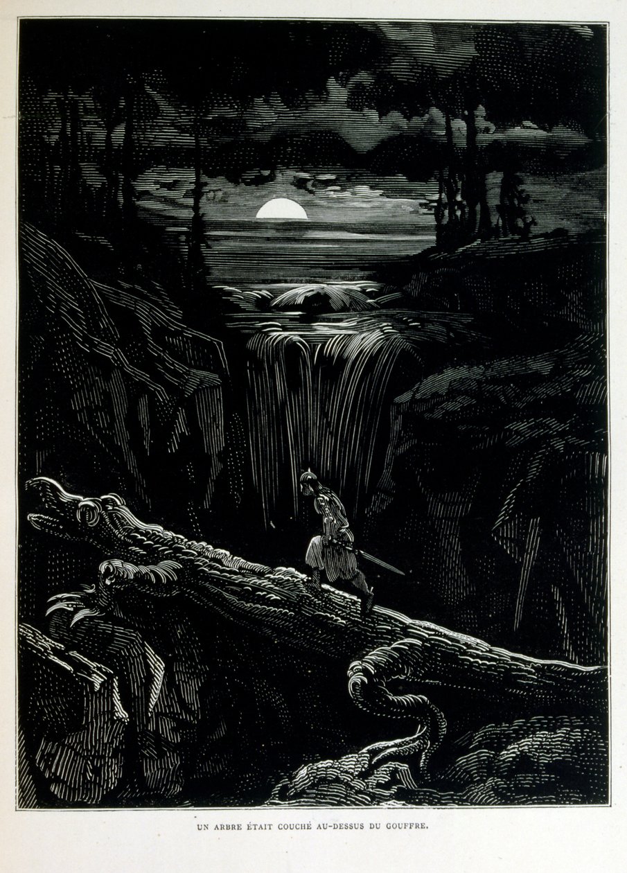 Croque-Mitaine; ilustración de 1863, por Gustave Doré de Gustave Dore