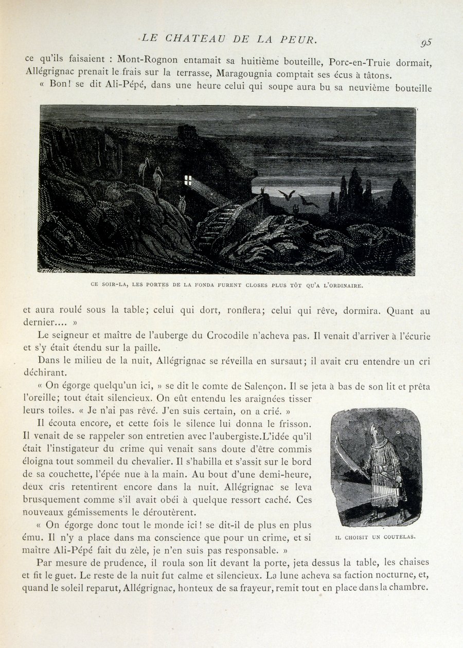 Croque-Mitaine; ilustración de 1863, por Gustave Doré de Gustave Dore
