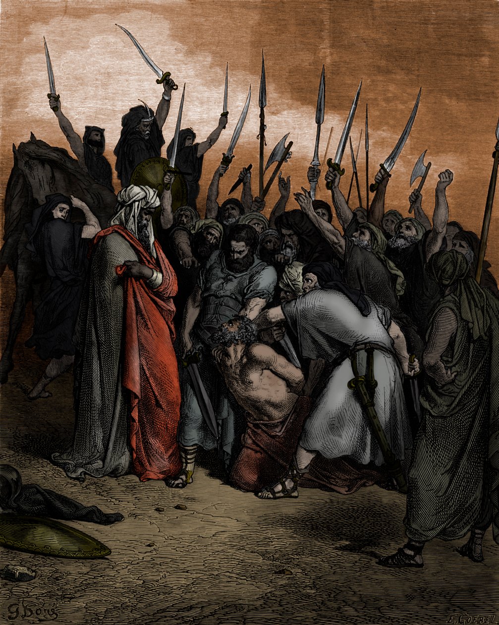 Muerte de Agag de Gustave Dore