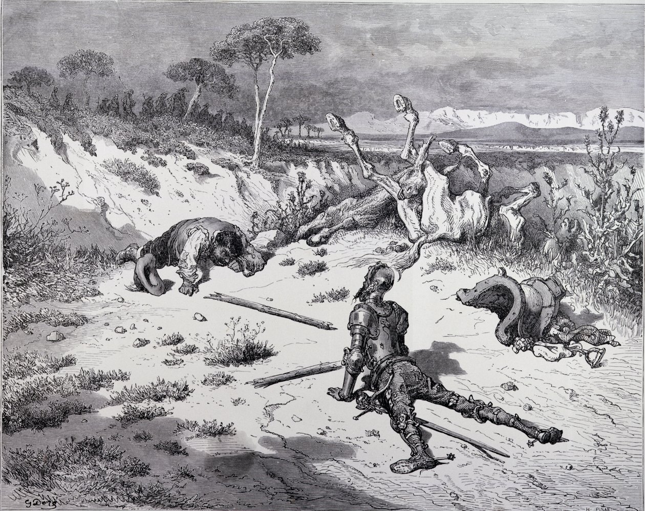 Moralización de Don Quijote sobre la ingratitud, de 