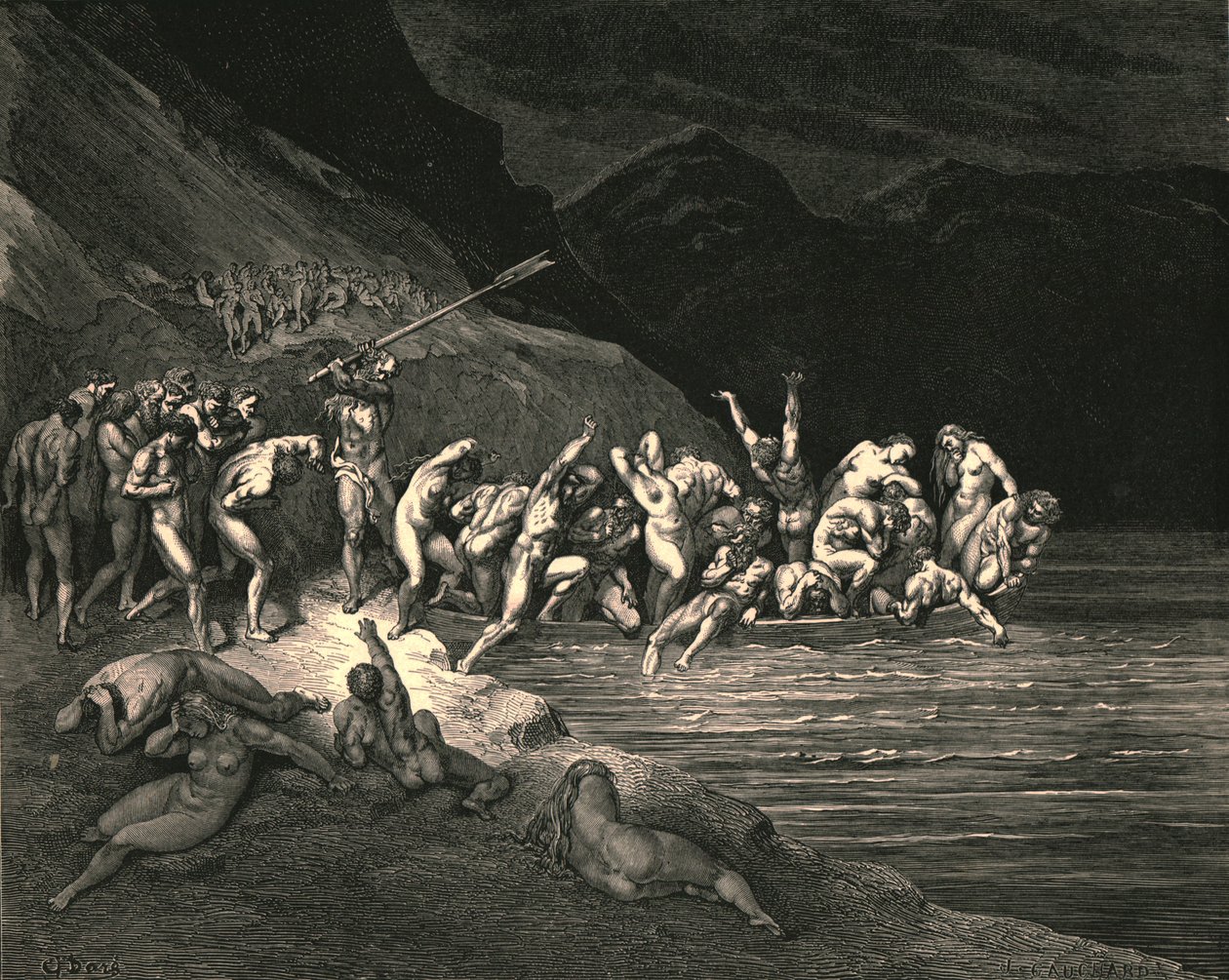De igual manera la malvada descendencia de Adán de Gustave Dore