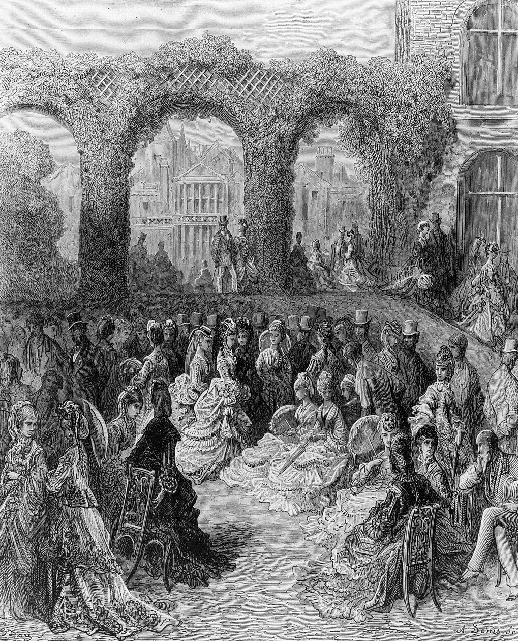 Fiesta en el jardín de Holland House, de 