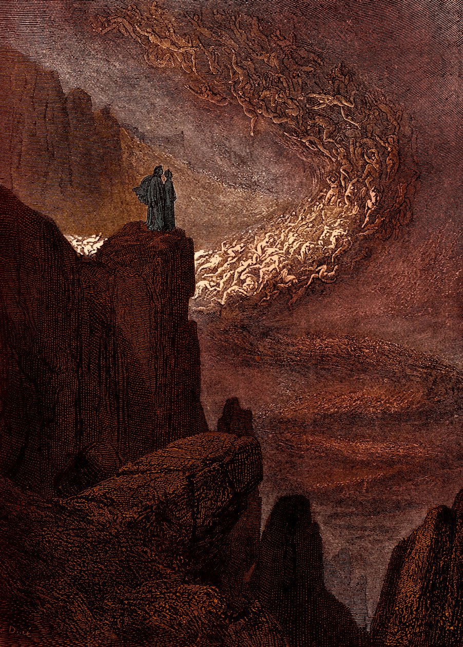 Ilustración de La Divina Comedia - El Infierno (La Divina Commedia, L