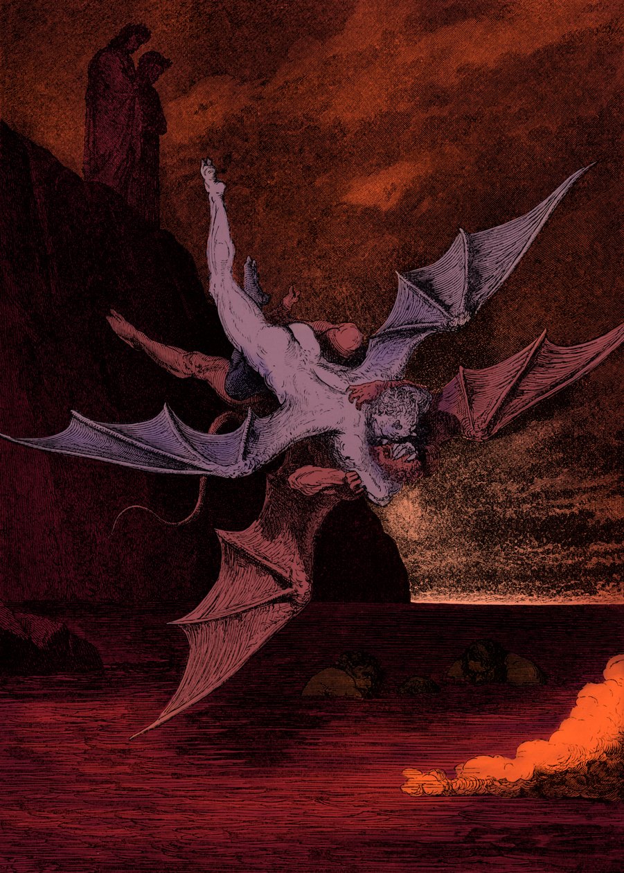 Ilustración de La Divina Comedia - El Infierno (La Divina Commedia, L