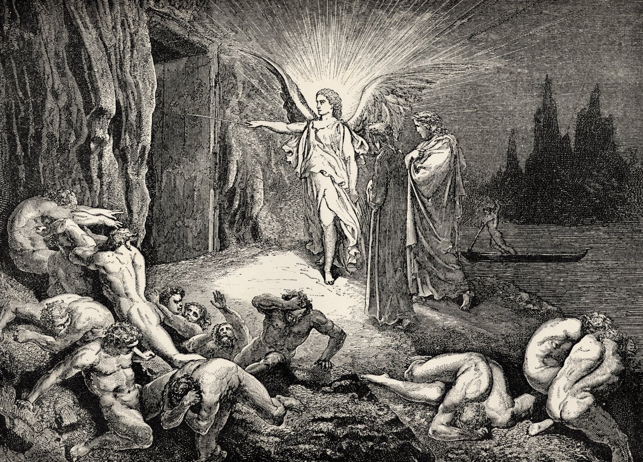 Ilustración de La Divina Comedia - El Infierno (La Divina Commedia, L