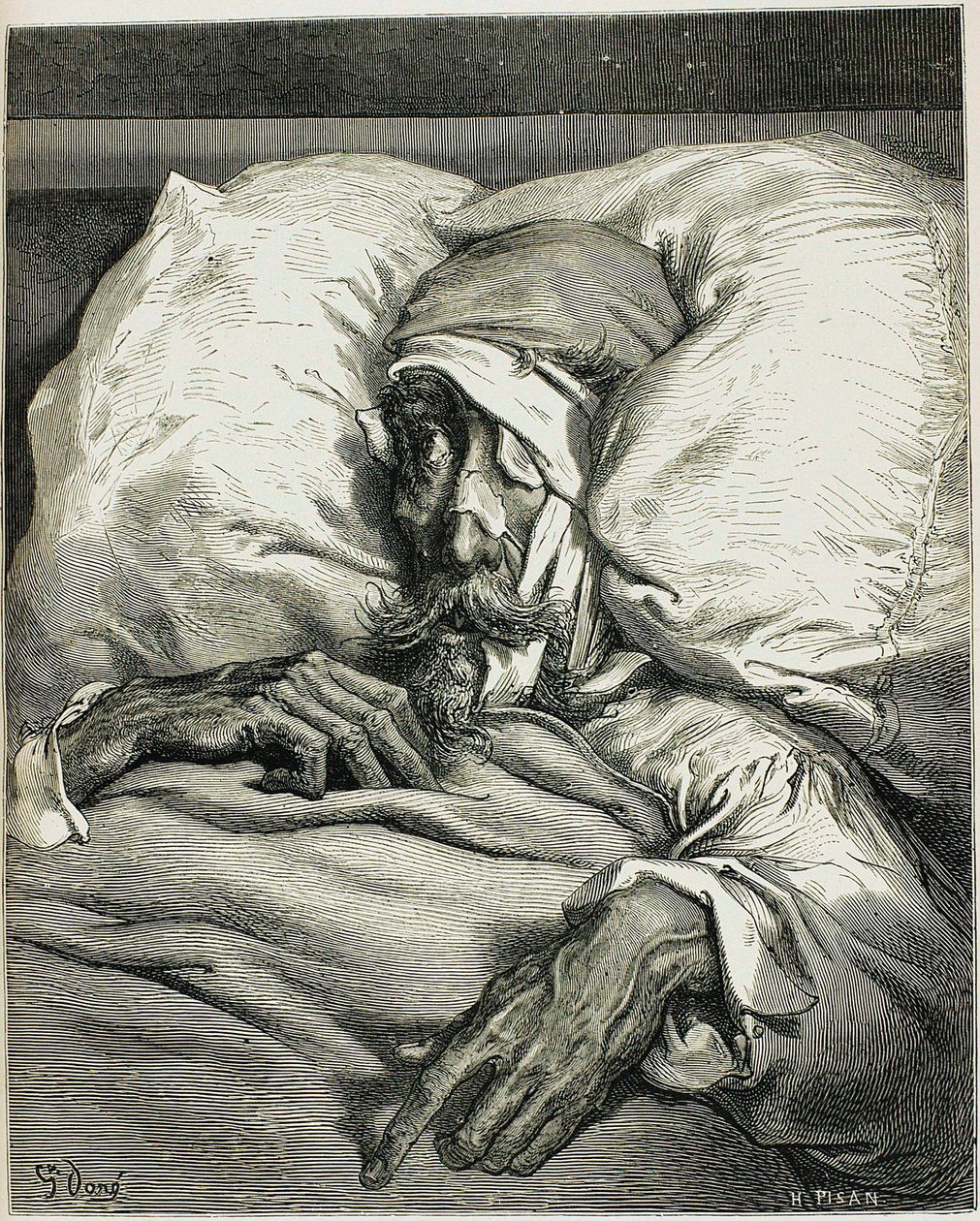 Ilustración de la novela Don Quijote, de Miguel de Cervantes, 1863 de Gustave Dore