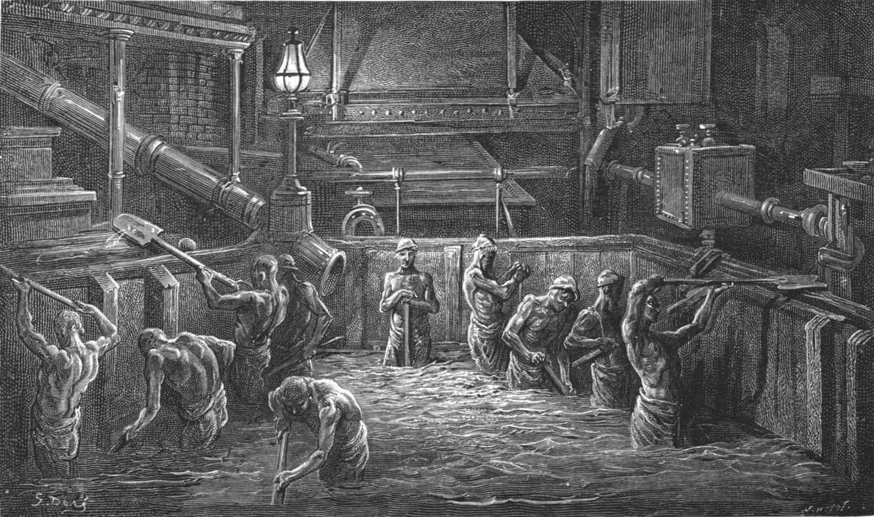Mezclando el Malteado de Gustave Dore