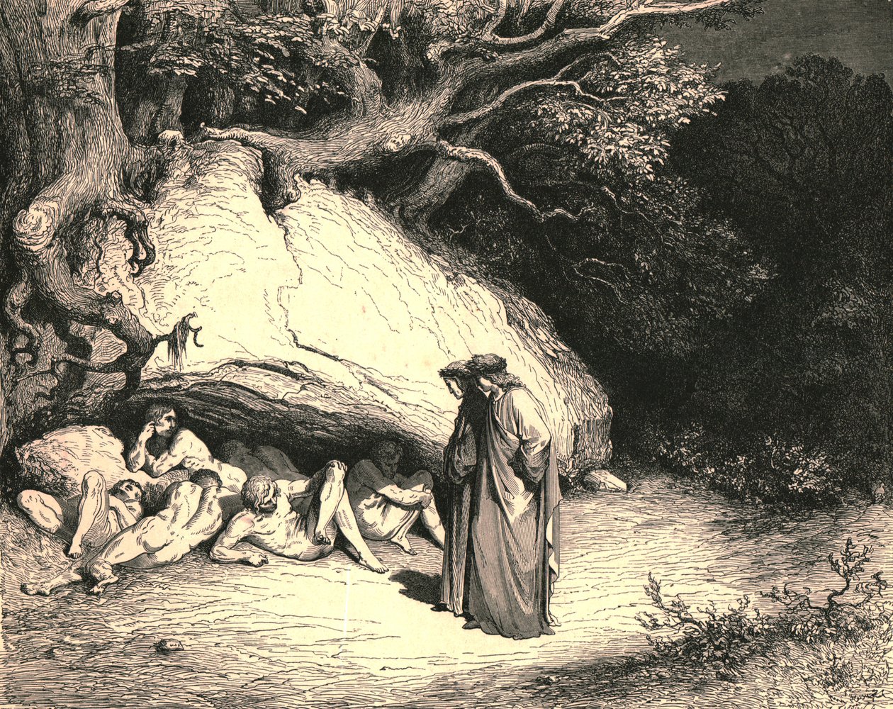 Solo tan afligidos, que vivimos deseando sin esperanza, c1890 de Gustave Dore