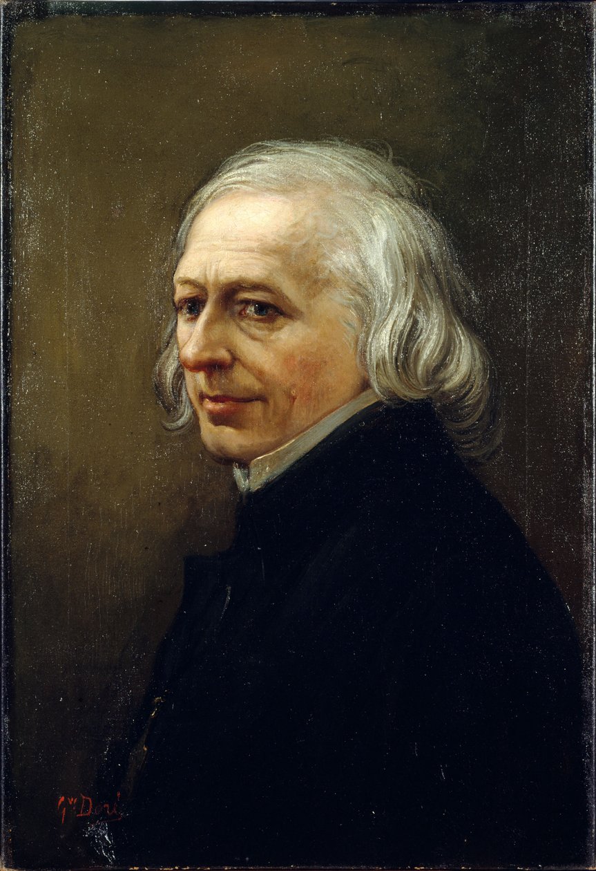 Retrato de Charles Philipon 1800-1862, ca. 1860 de Gustave Dore