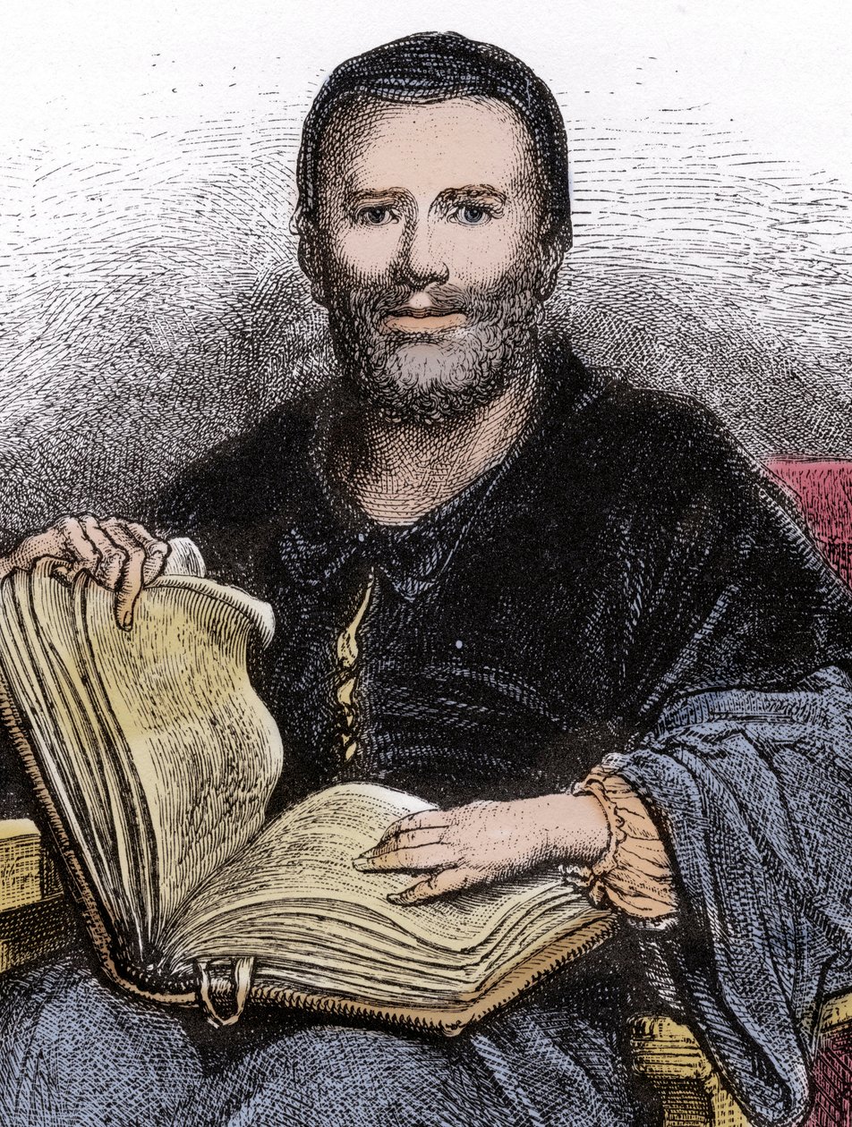 Retrato de Rabelais - ilustración de 
