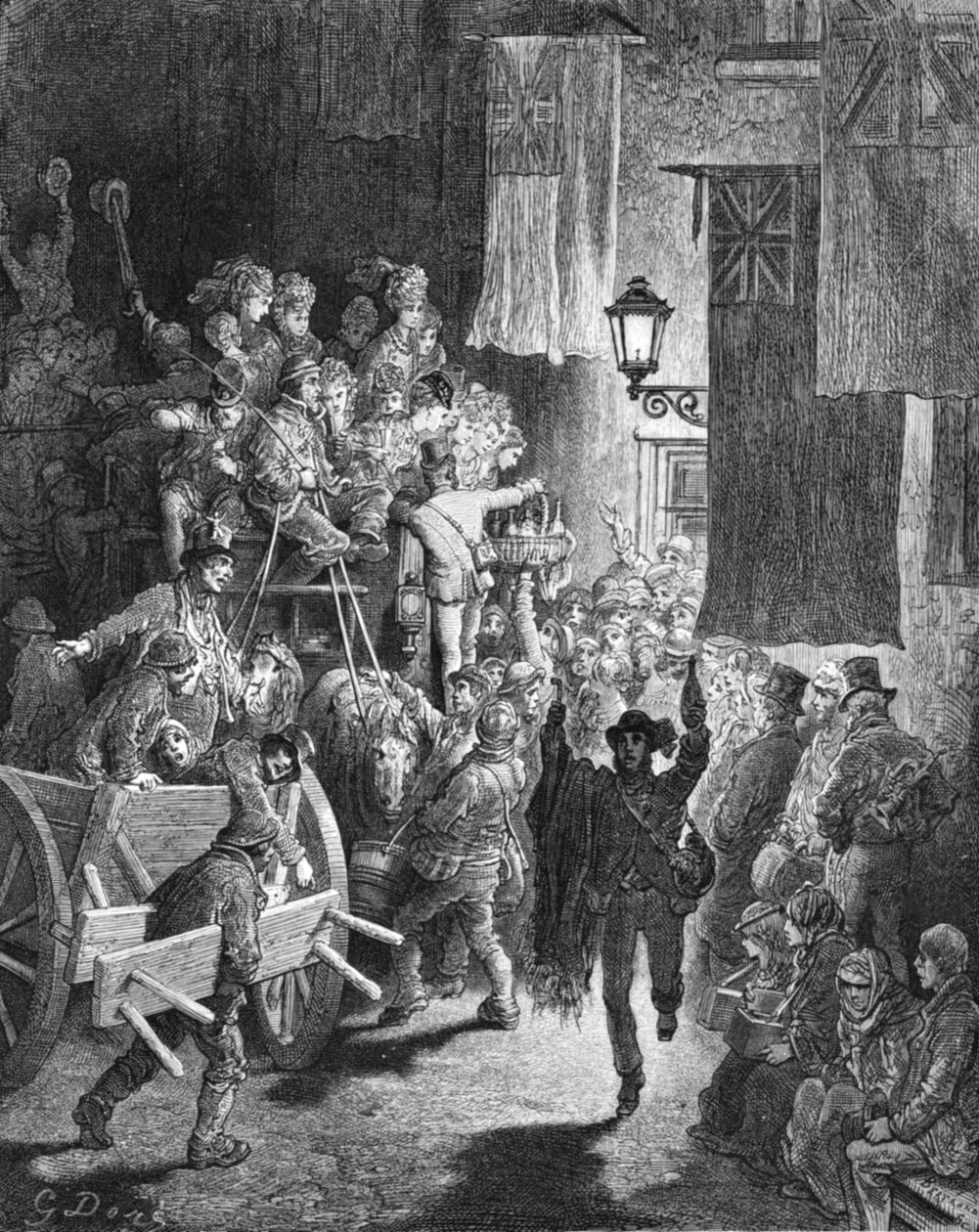 Regresando a casa de Gustave Dore