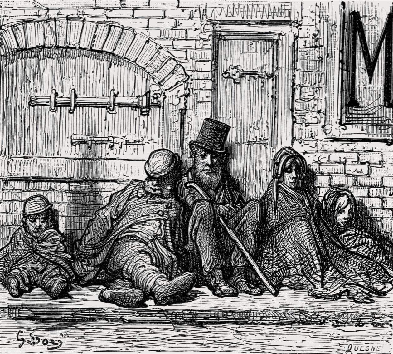 ¡Sin techo! de Gustave Dore
