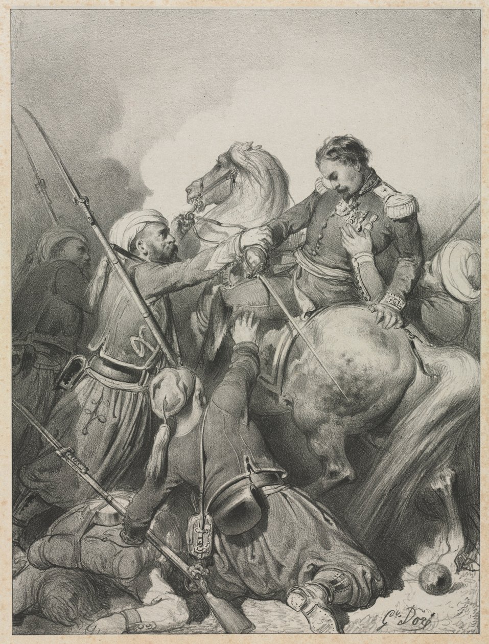 Oficial Sardo de Gustave Dore