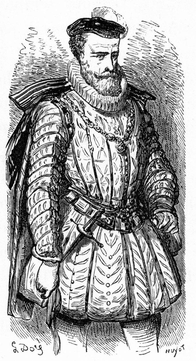 Sully (Maximiliano de Bethune, Barón de Rosny, Duque de Sully de Gustave Dore