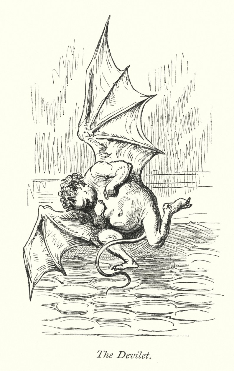 El Devilet (grabado) de Gustave Dore
