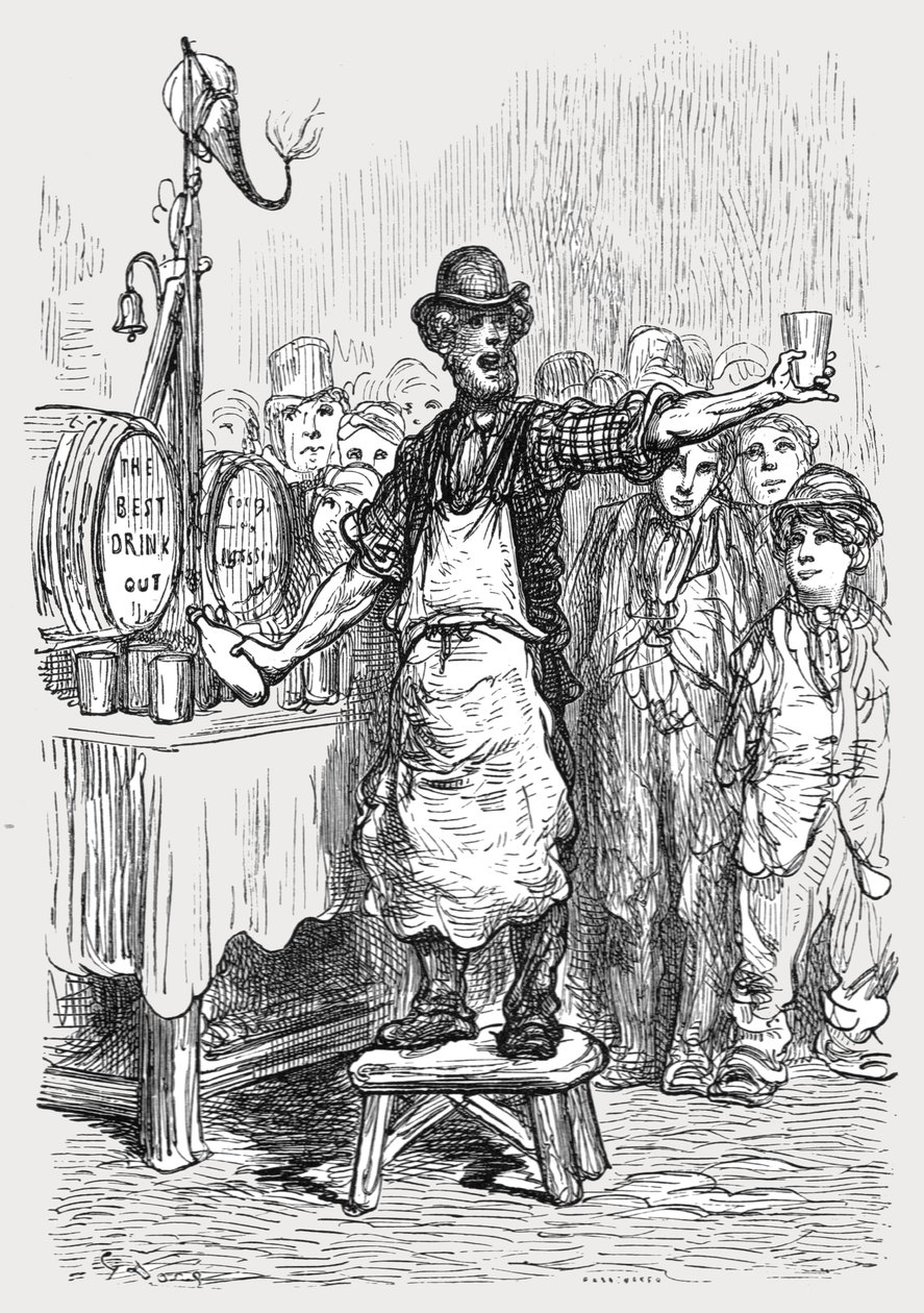 El hombre de la cerveza de jengibre de Gustave Dore