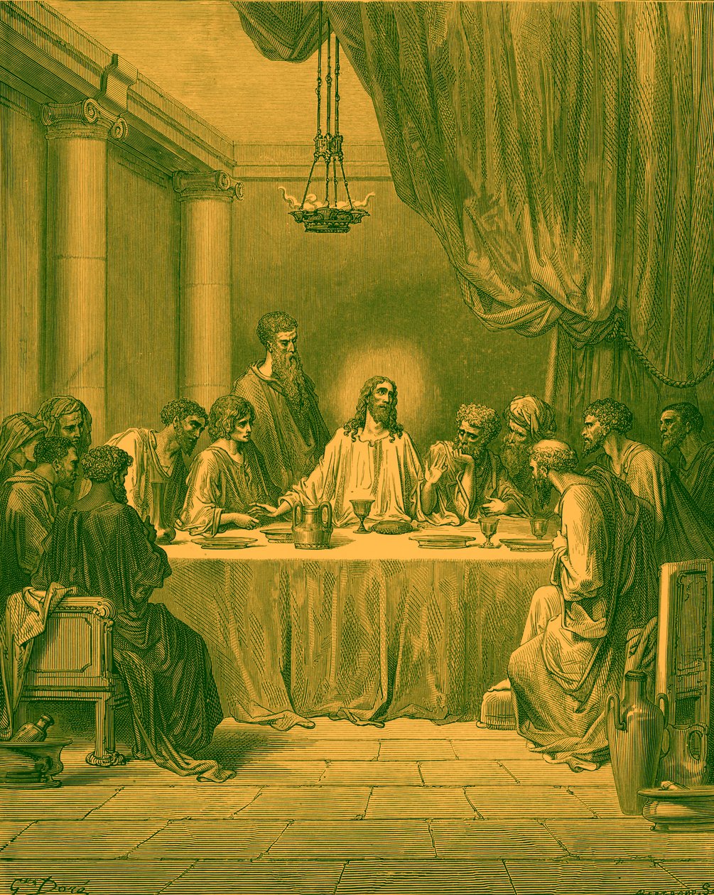 La Última Cena - Biblia de Gustave Dore
