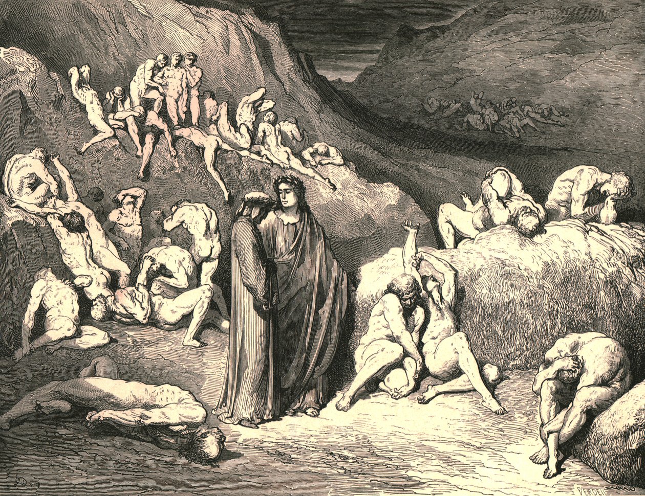 La corteza salió en escamas, c1890 de Gustave Dore