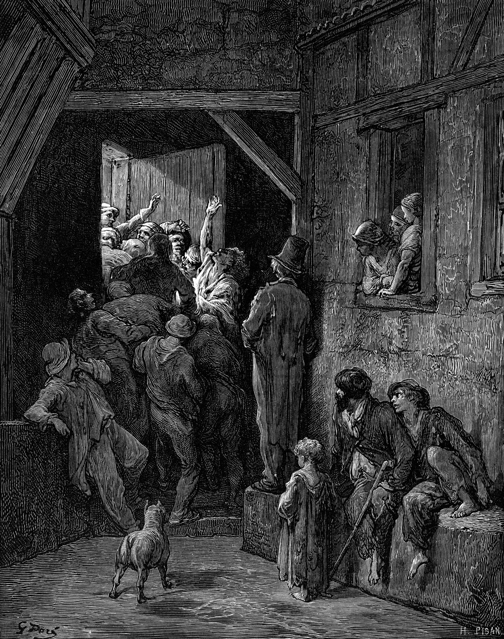 Échenlo fuera, Ratcliff de Gustave Dore
