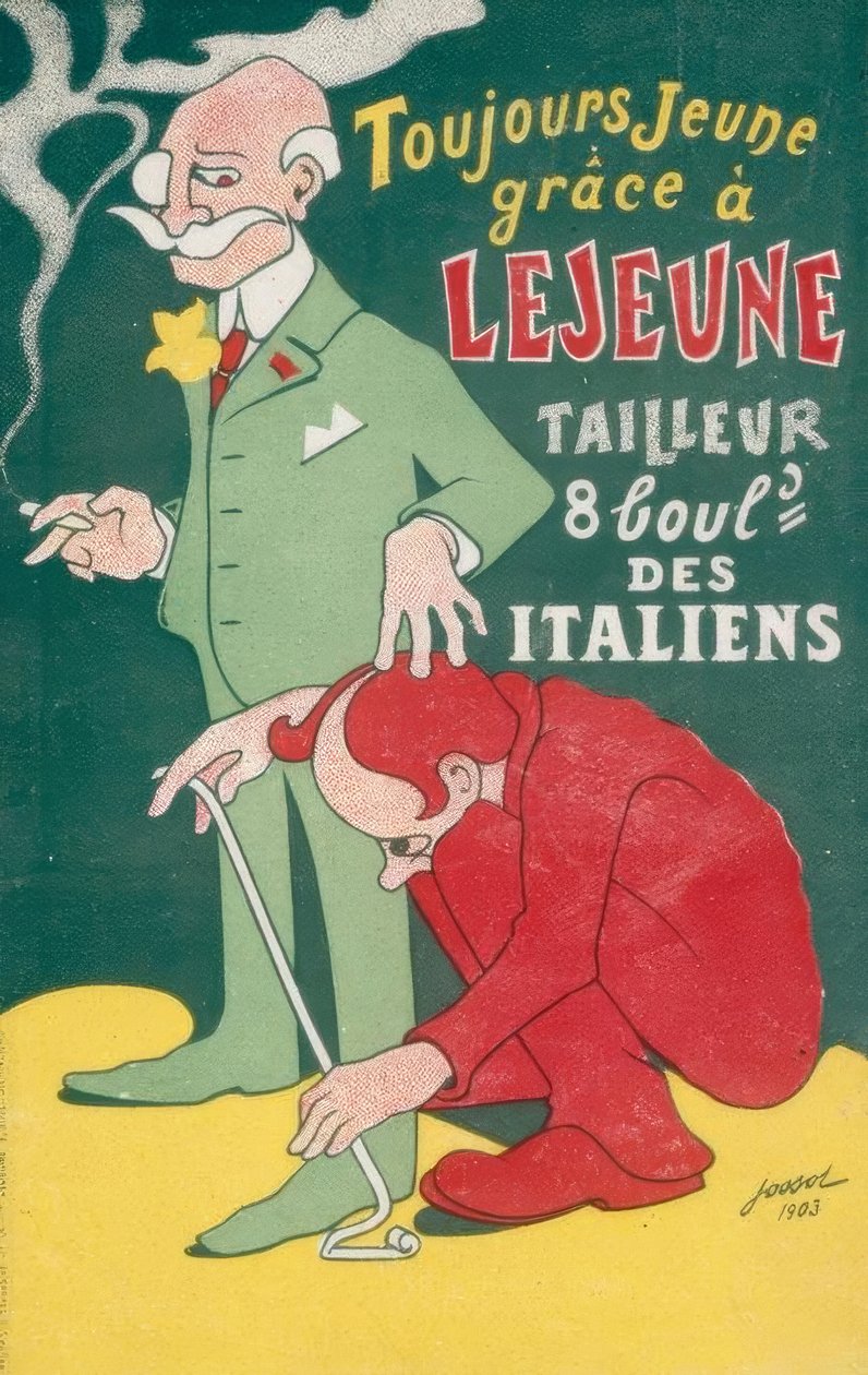 Siempre joven gracias a LEJEUNE TAILLEUR de Gustave Henri Jossot