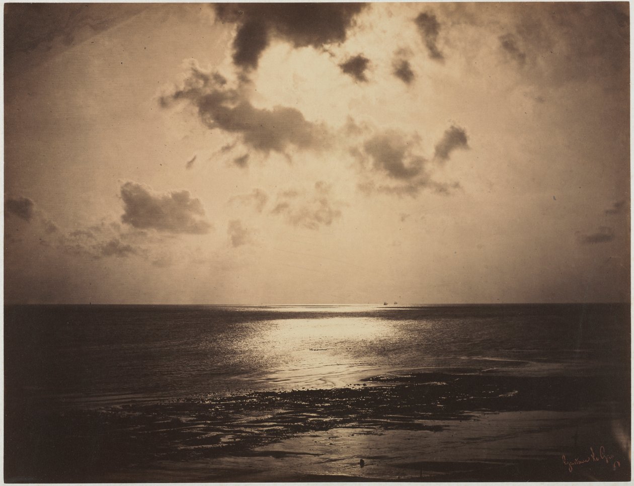 An Effect of the Sun, Normandy de Gustave Le Gray