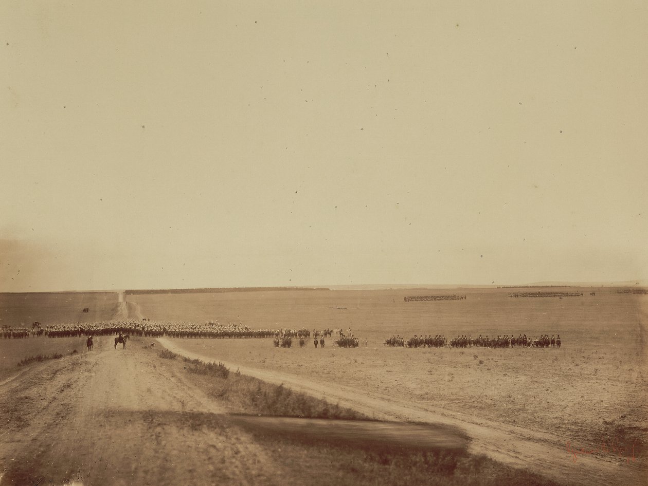 Maniobras, Campo de Châlons de Gustave Le Gray