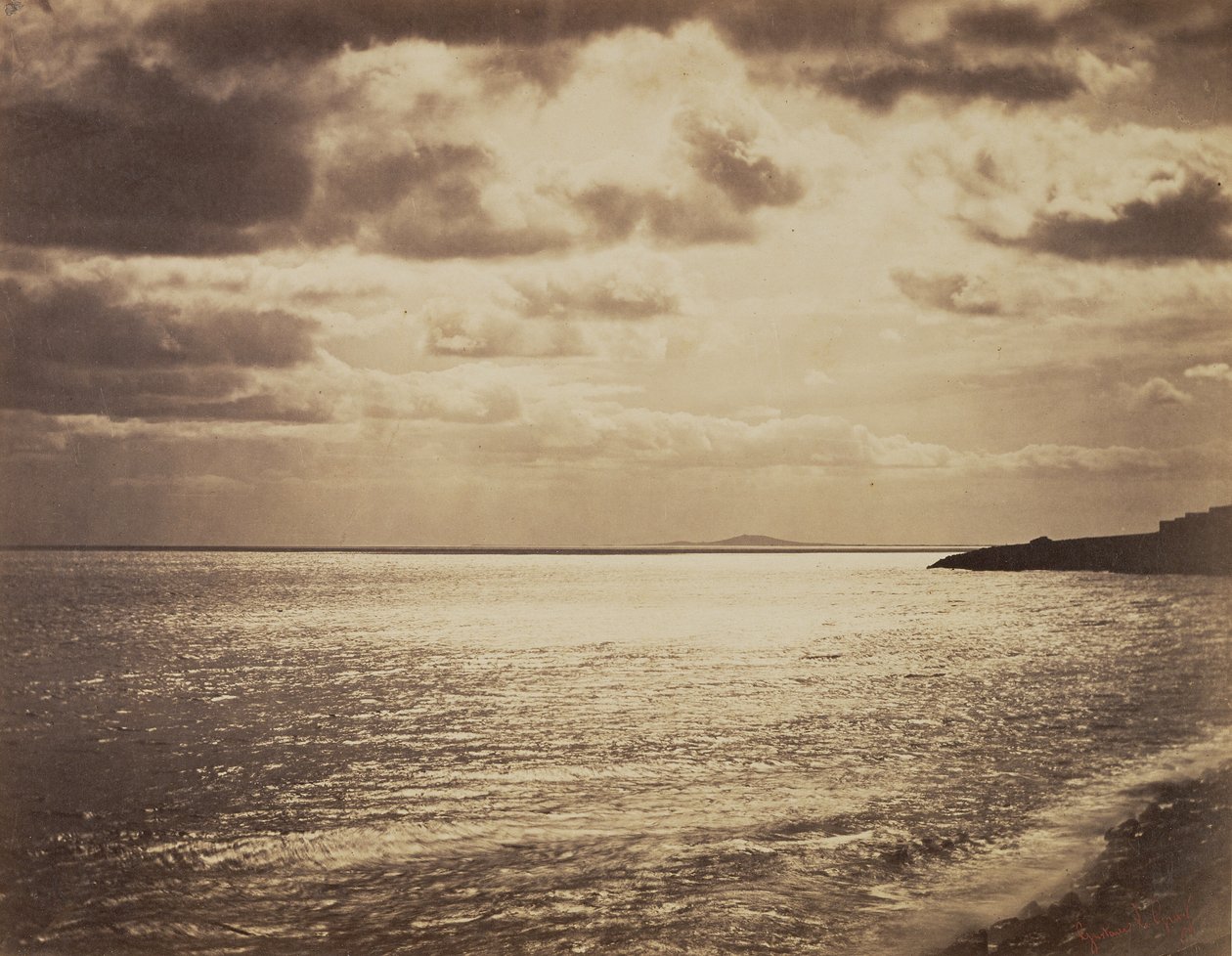 Mar Mediterráneo, Sète, nº 18 de Gustave Le Gray