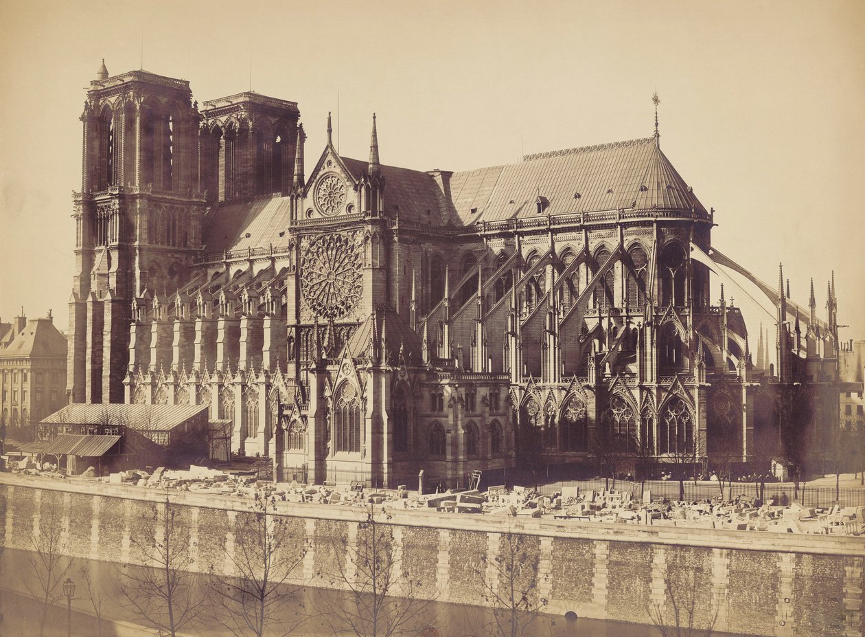 Catedral de Notre-Dame de París de Gustave Le Gray