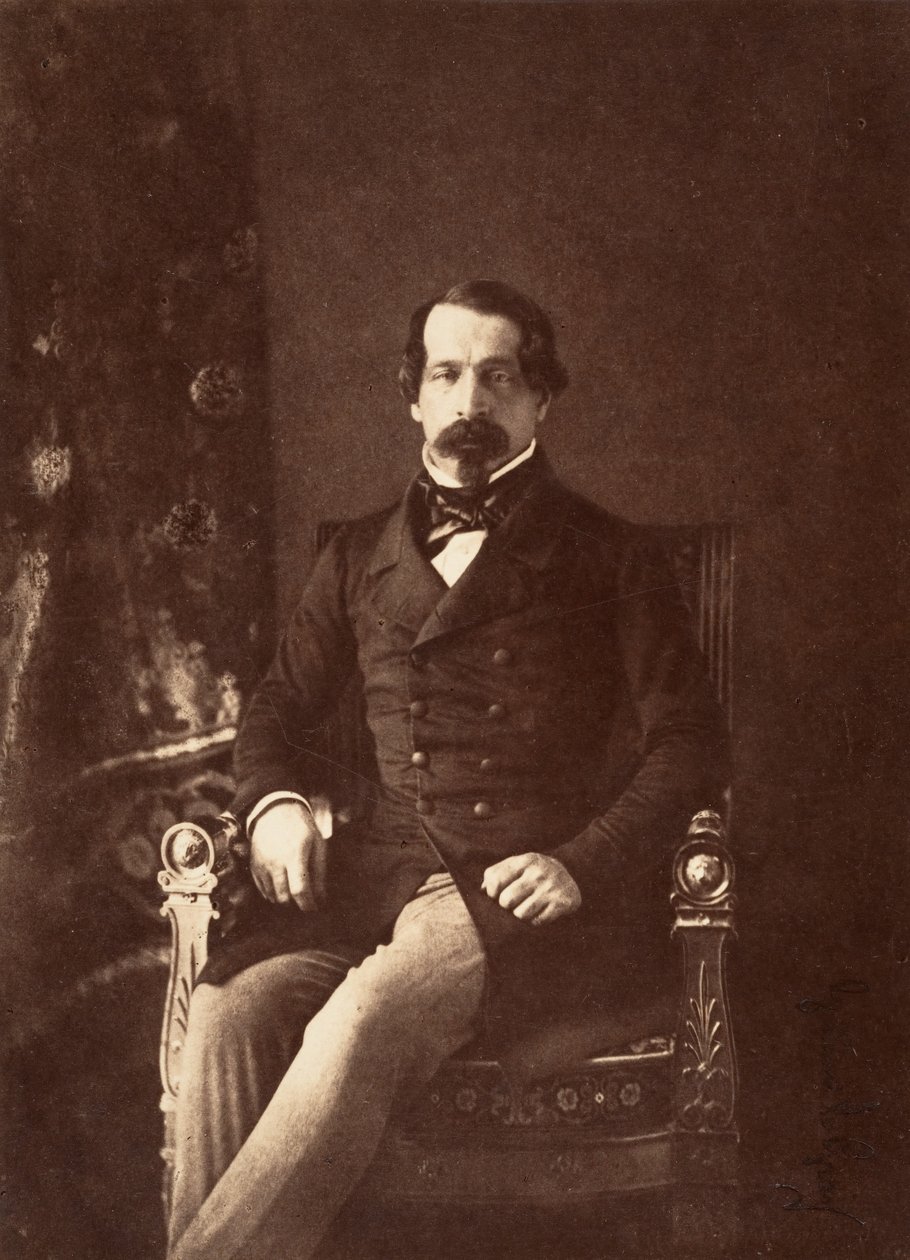 Retrato de Louis-Napoléon Bonaparte como Príncipe-Presidente de Gustave Le Gray