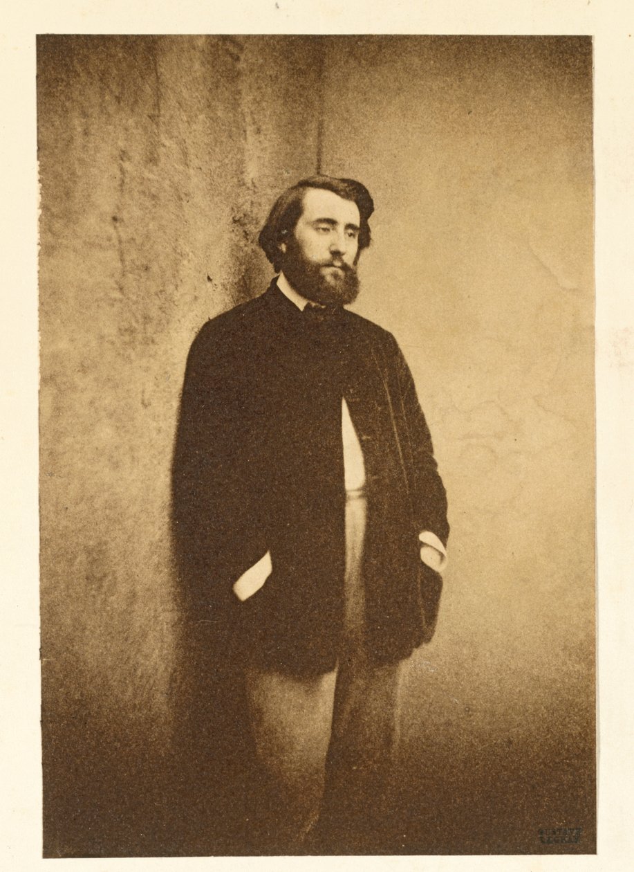 Portrait of Edmond Cottinet (1824-1895) de Gustave Le Gray
