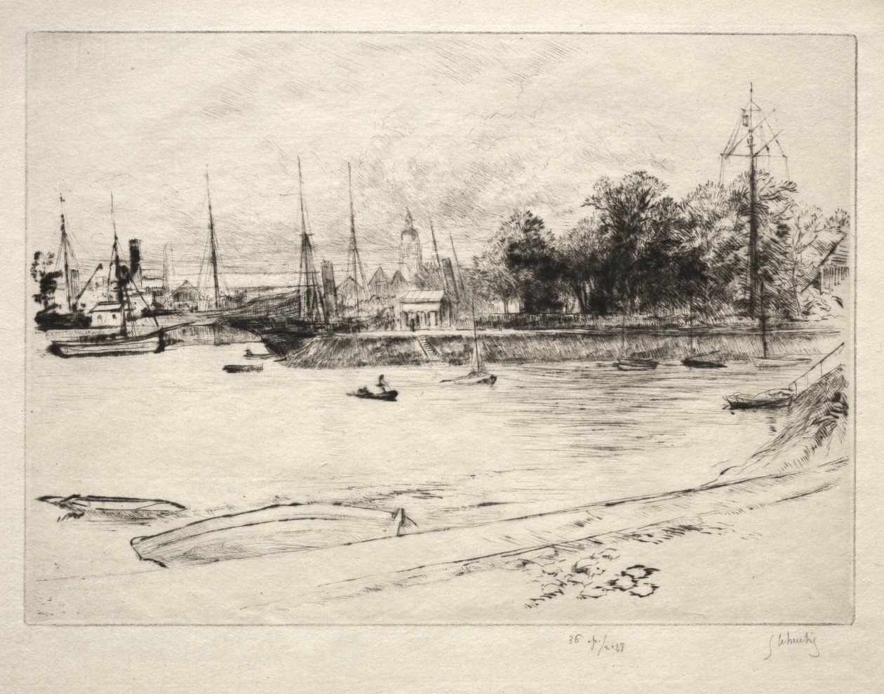 Le Jardin du Semaphore de Gustave Leheutre