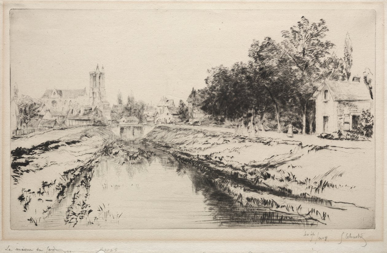 La guardia, Troyes de Gustave Leheutre