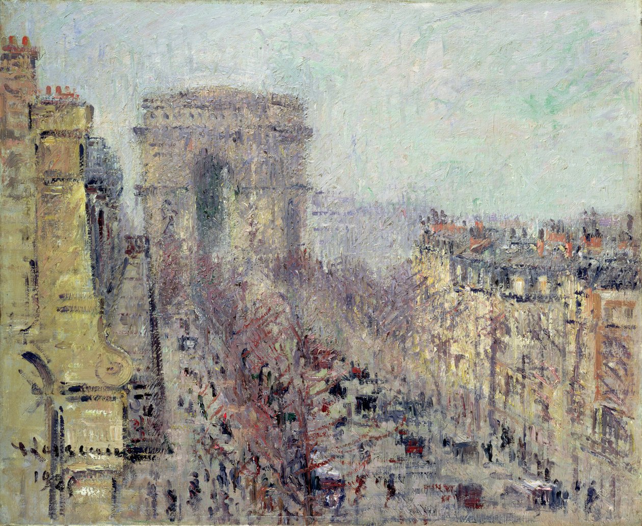 Avenida de Friedland, París de Gustave Loiseau