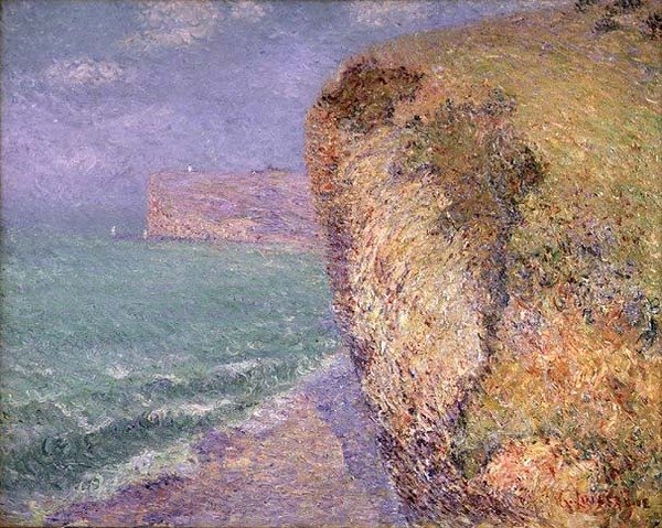 Acantilados en Grainval de Gustave Loiseau