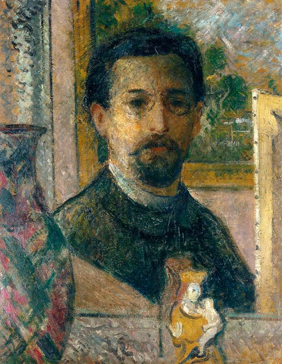 Autorretrato, c.1916 de Gustave Loiseau