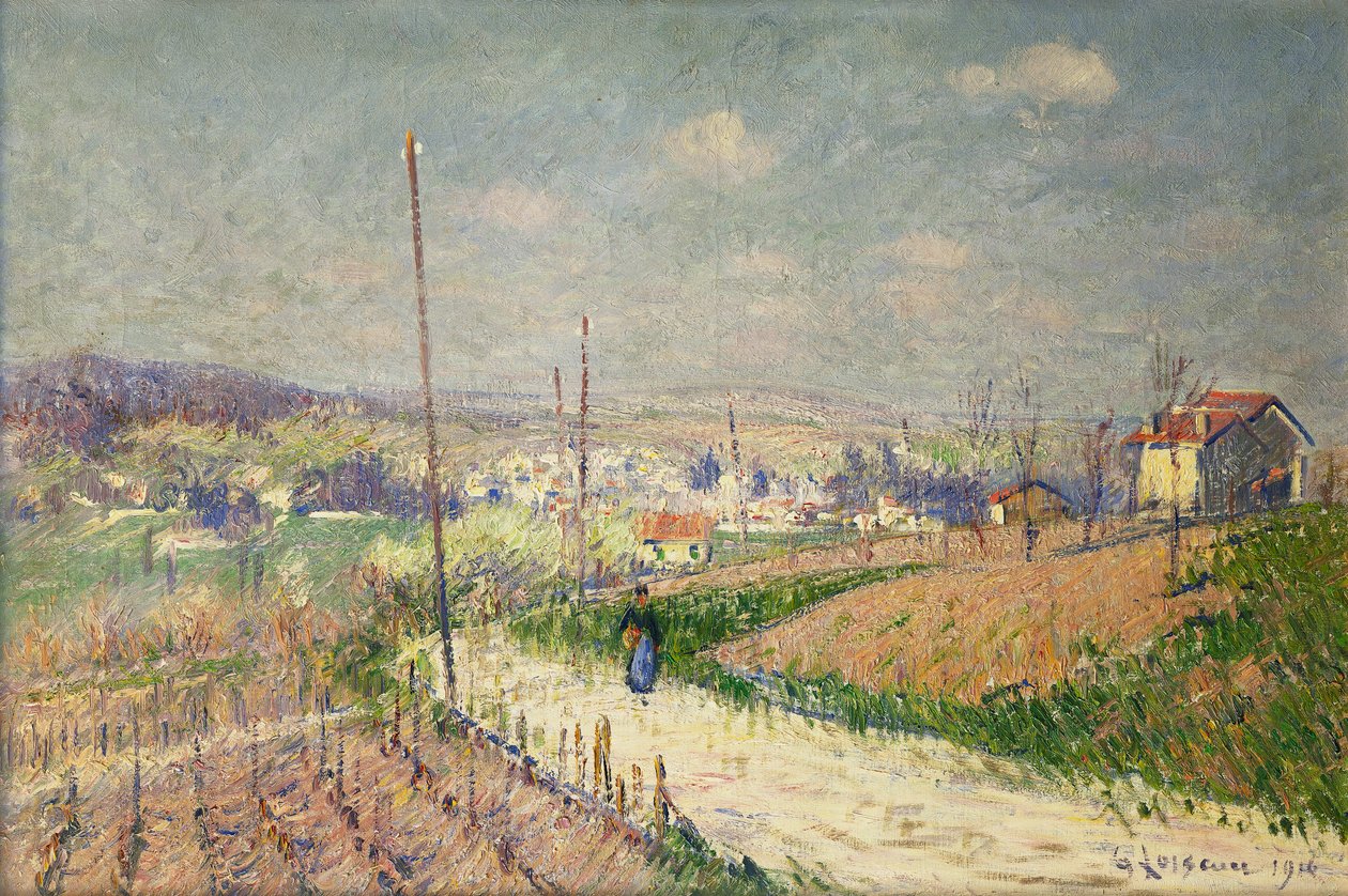 Primavera en Ile de France, 1916 de Gustave Loiseau
