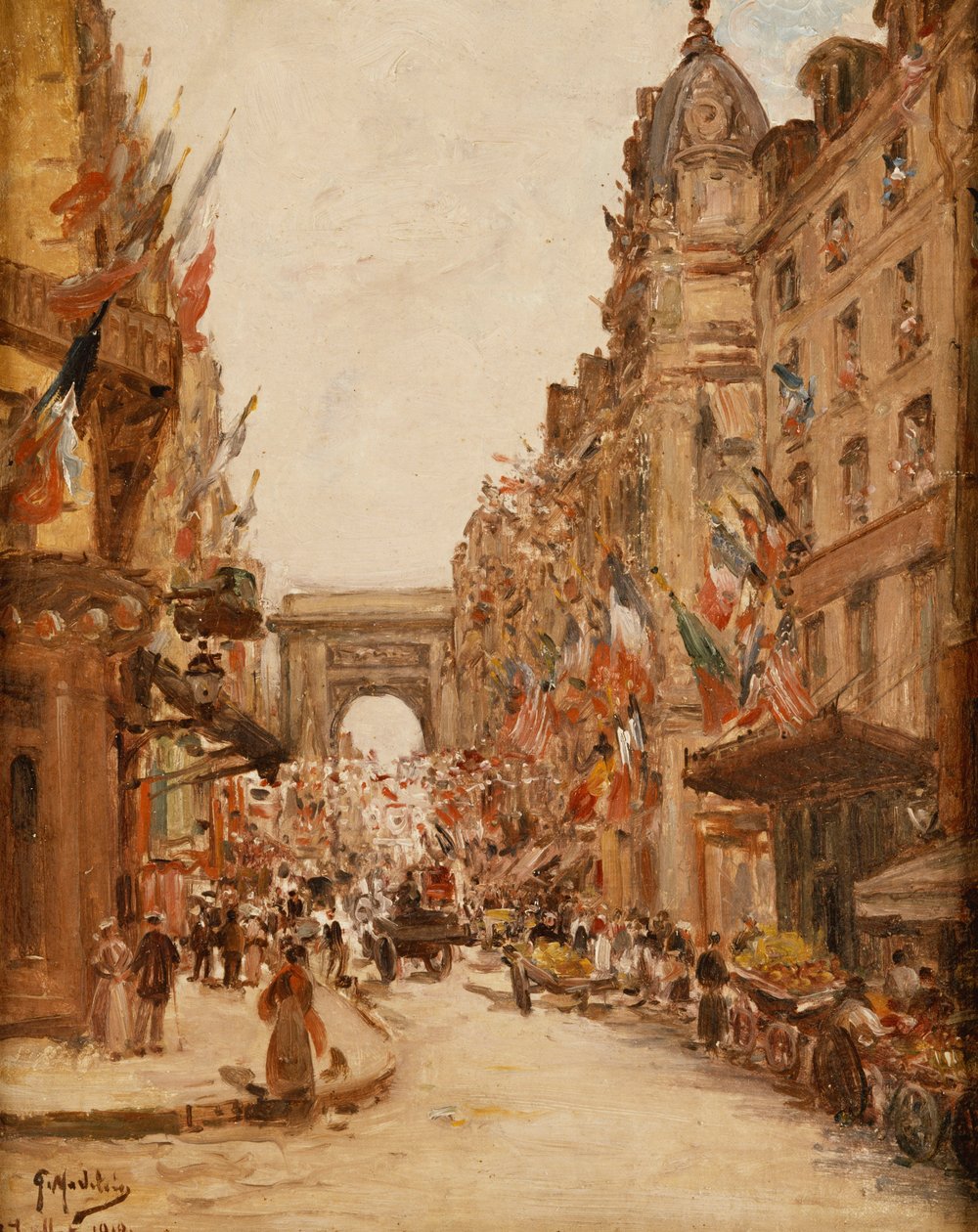Día de la Bastilla de Gustave Madelein