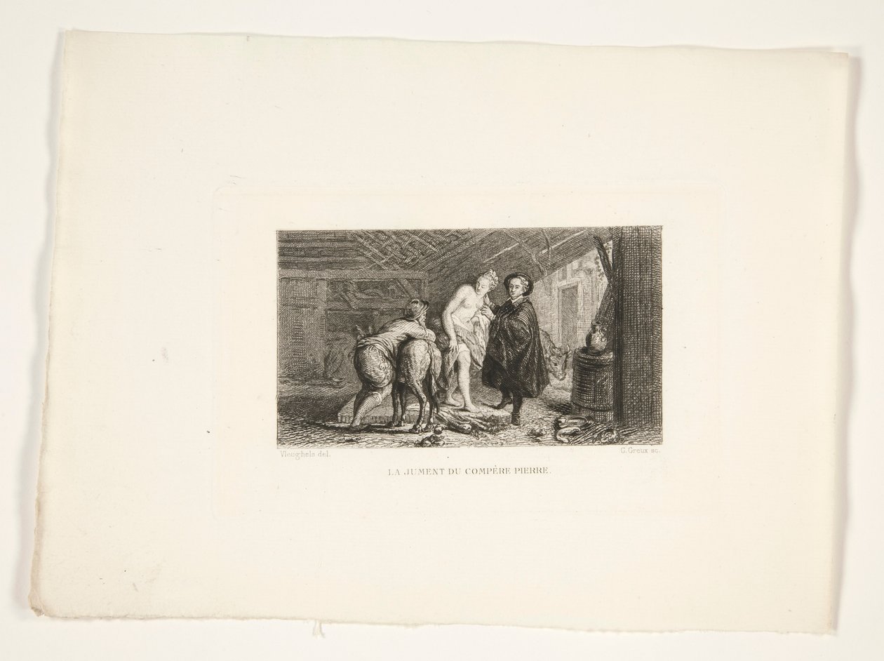 La yegua de Compere Pierre de Gustave Marie Greux