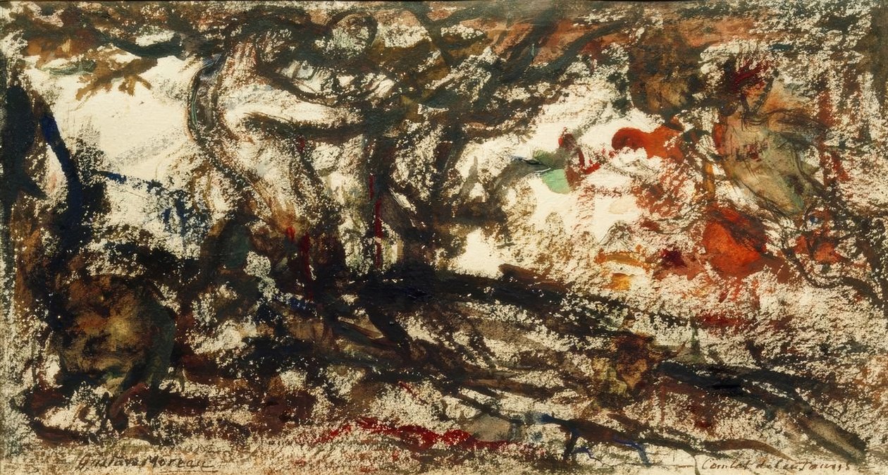 Combate de centauros de Gustave Moreau