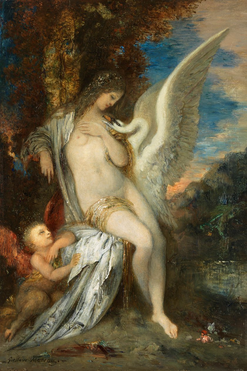 Gustave Moreau Leda c1875 de Gustave Moreau