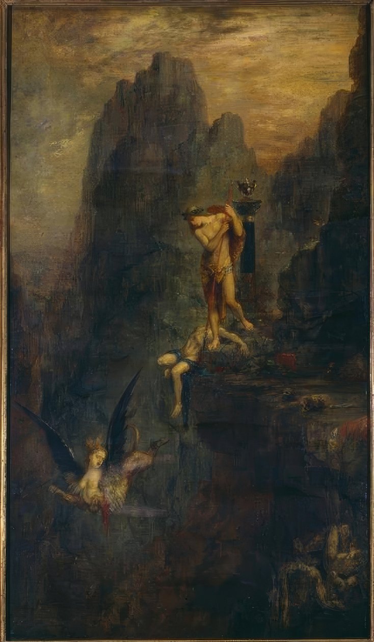 El Esfinge adivinada de Gustave Moreau