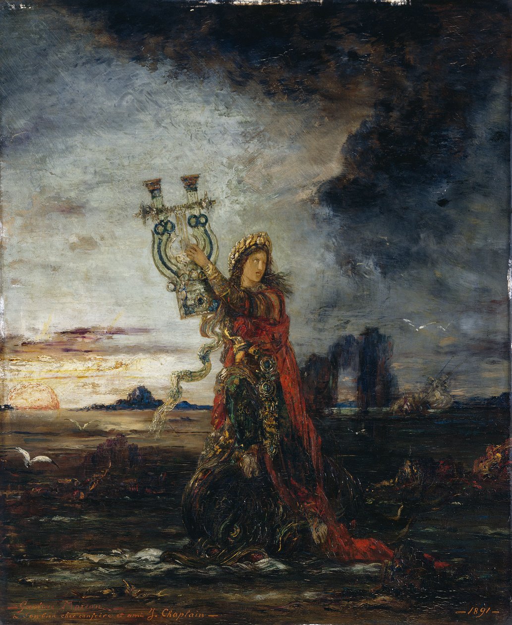 Moreau - Arion, 1891 de Gustave Moreau