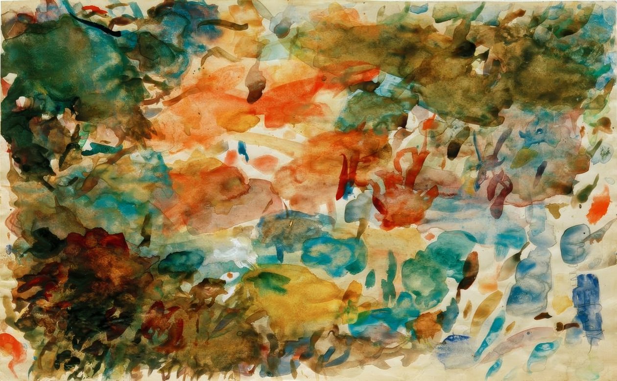 Paleta de acuarela de Gustave Moreau