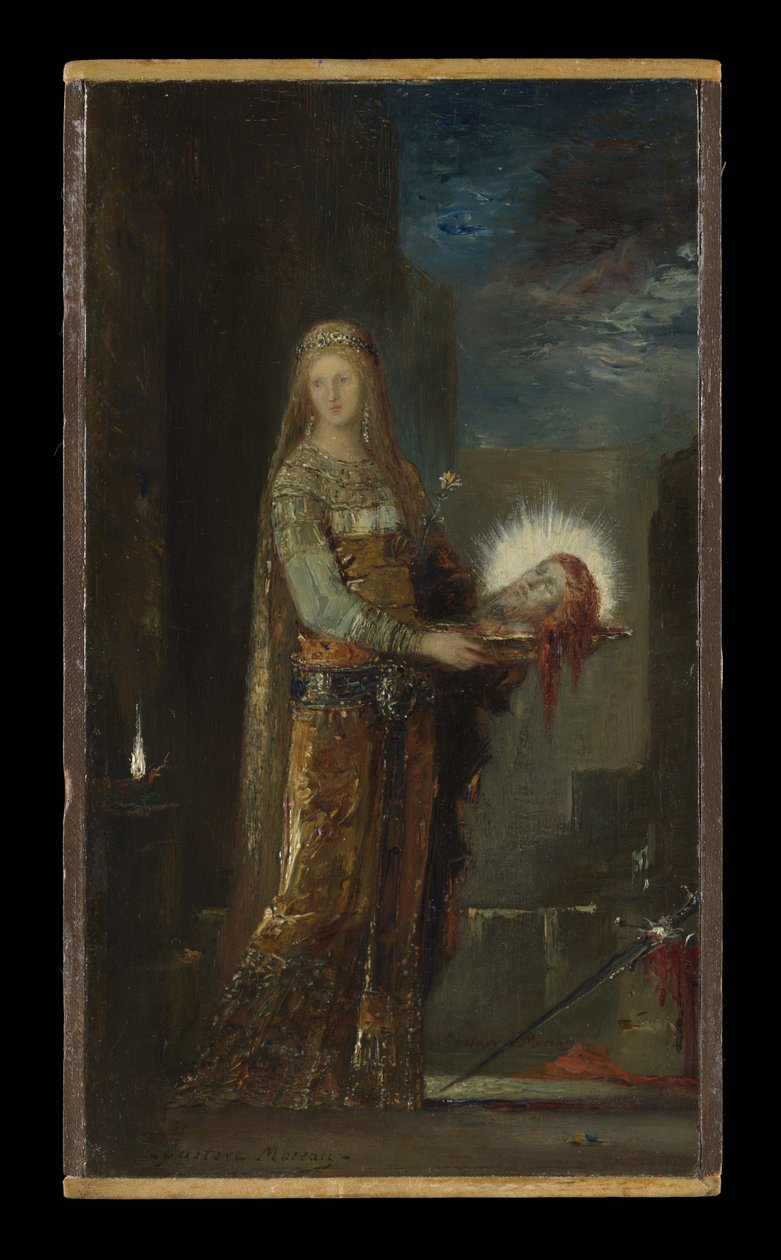 Salomé con la cabeza de Juan el Bautista de Gustave Moreau