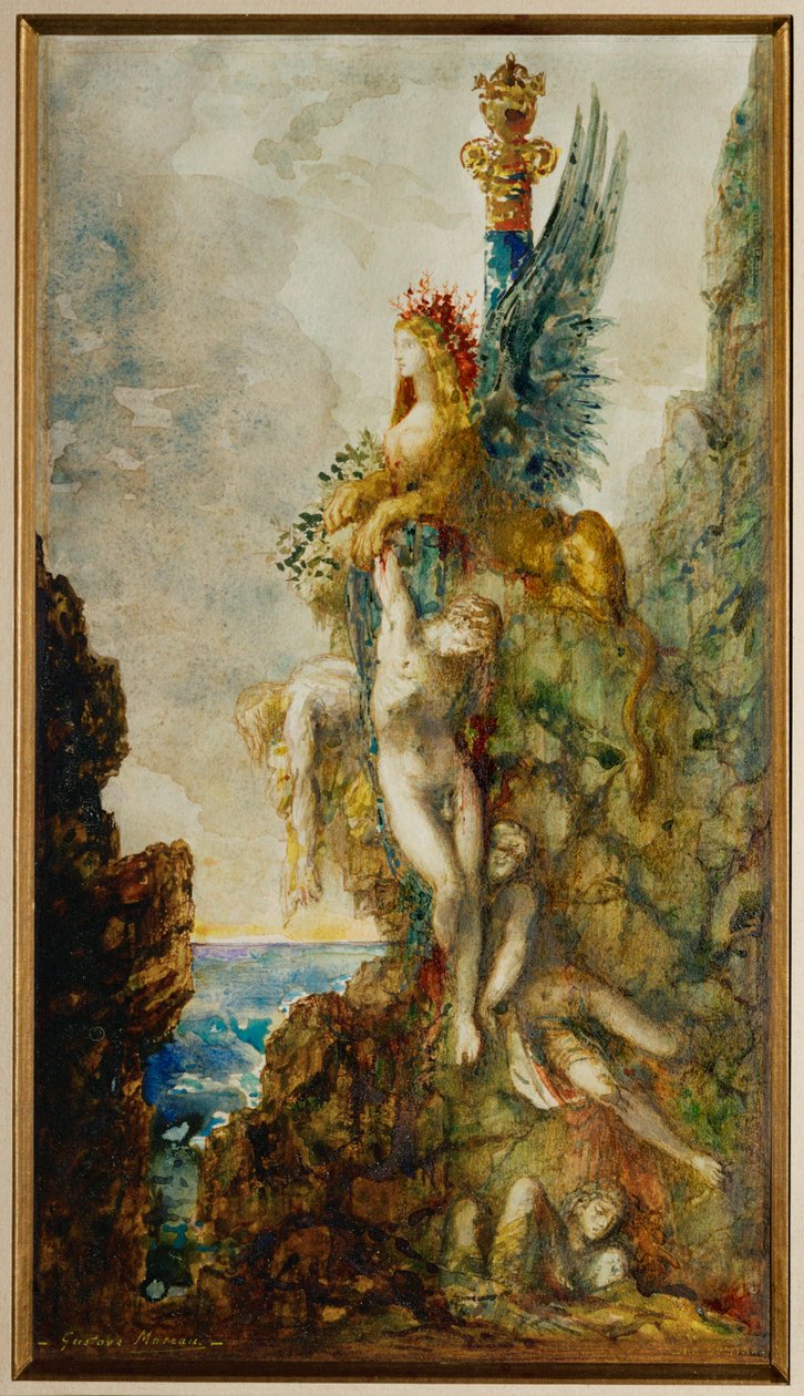 La Esfinge victoriosa de Gustave Moreau