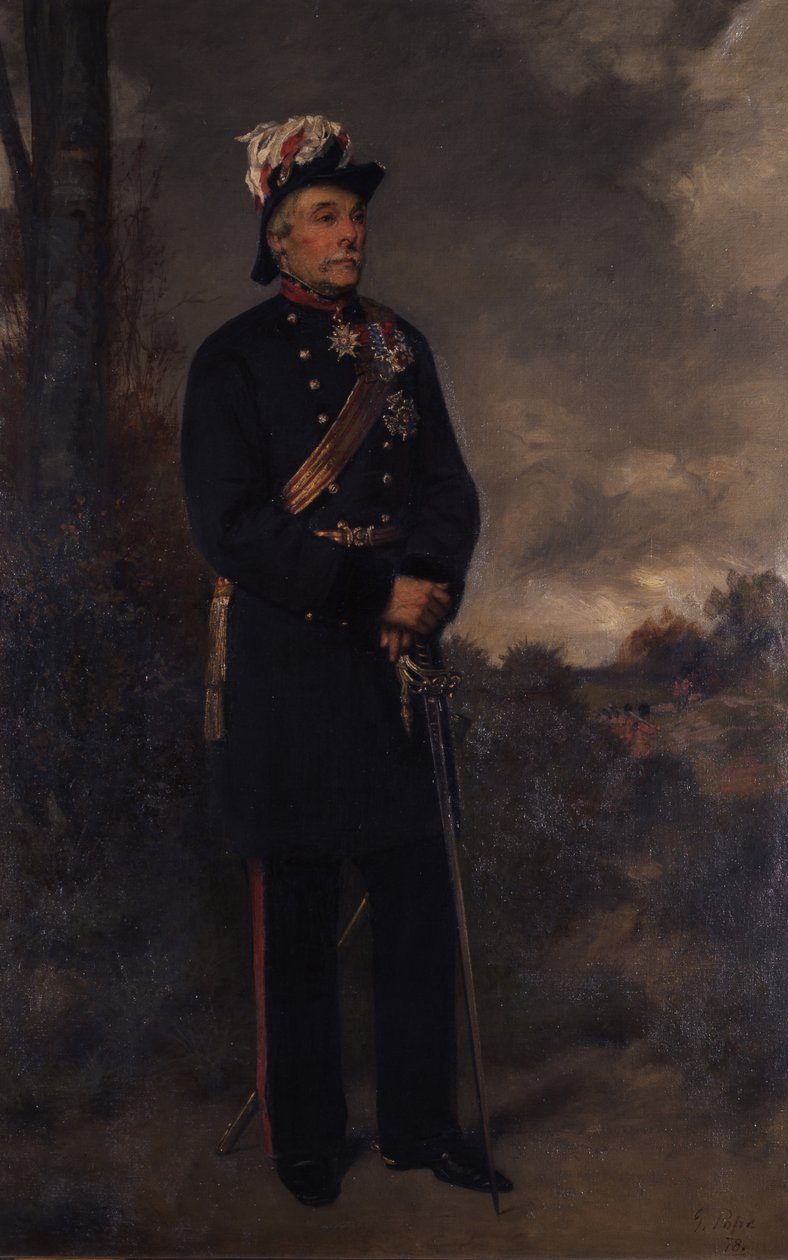 Retrato del General de División Lord Henry Percy, V.C. de Gustave Pope