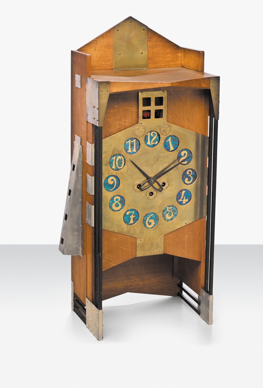 Un reloj de repisa, c.1907 de Gustave Serrurier Bovy