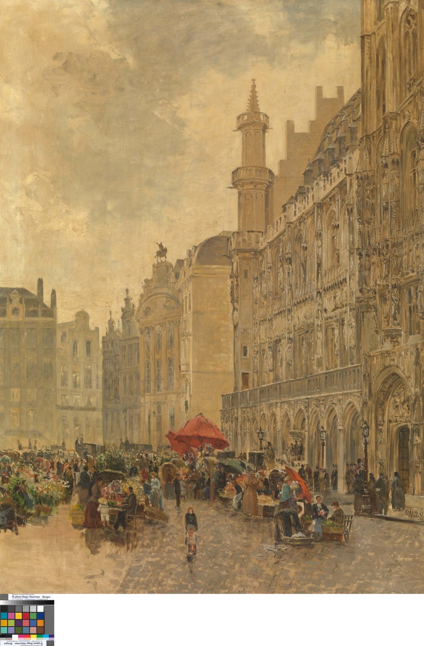La Grande Place de Bruselas de Gustave Walckiers