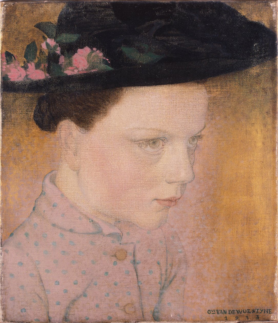 Chica de campo de Gustave Van de Woestyne